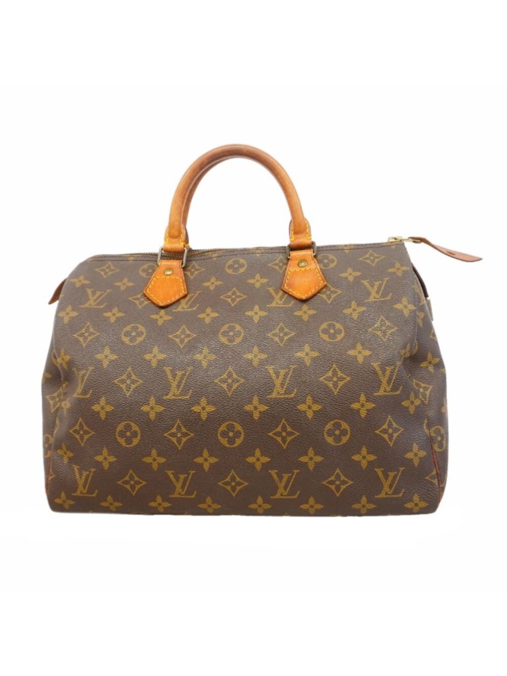 Louis Vuitton Handbag Monogram Speedy 30 Brown